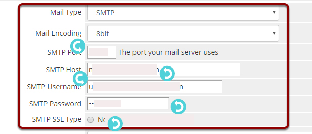 SMTP WHMCS setup